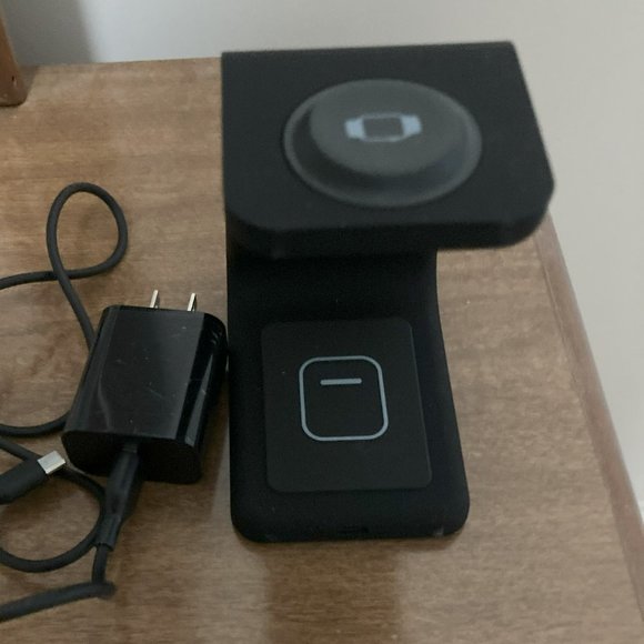 Greekera 3-1 Wireless Charging station for Phone, Applewatch and airpods